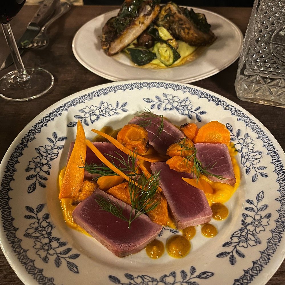 Plat coloré